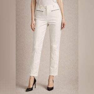 Gucci Equestrian Riding Jodhpur Pants — Ivory Stretch — Made in Italy — Size 42